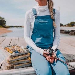 Aftco Womens Field Overalls - Moonlight -Fishing Promotion Store aftco womens field overalls moonlight 37608.1651453244