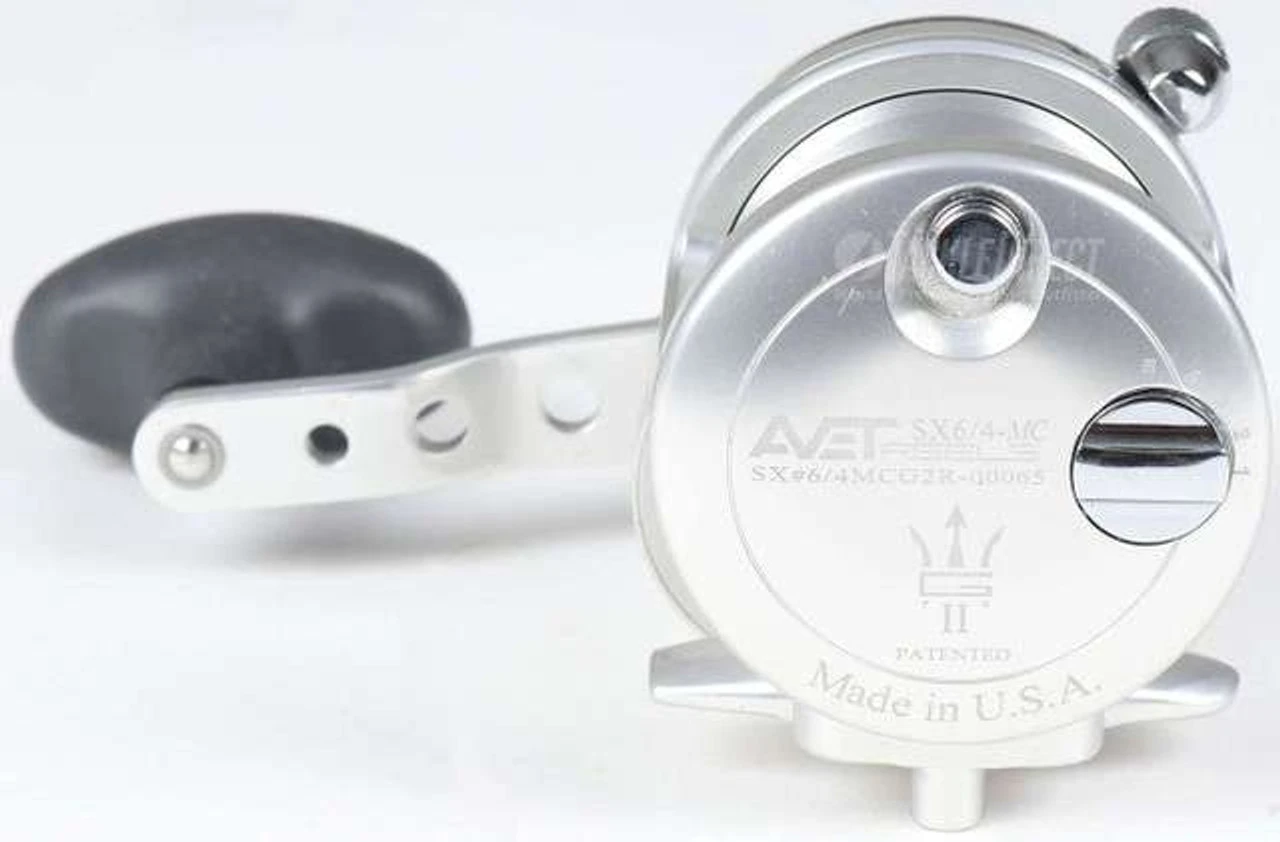 Avet SX G2 6/4 MC 2-Speed Reel Silver 4 Avet SX G2 6/4 MC 2-Speed Reel Silver - Image 2