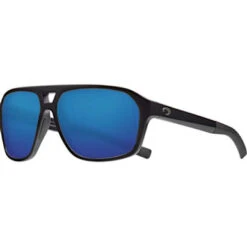Costa Switchfoot Ocearch Sunglasses - Matte Black/Blue Mirror