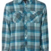 Grundens Kodiak Insulated Long Sleeve Shirt - Dark Slate Plaid - Medium -Fishing Promotion Store grundens kodiak insulated long sleeve shirt dark slate plaid m 27021.1651427069.386.513
