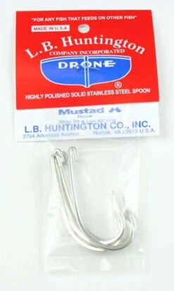 L.B. Huntington Drone Spoon Replacement Hooks -Fishing Promotion Store lb huntington drone spoon replacement hooks 25575.1651111996