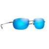 Maui Jim Nanea Sunglasses - Gunmetal/Blue Hawaii -Fishing Promotion Store maui jim b332 02d nanea sunglasses 55087.1671051004