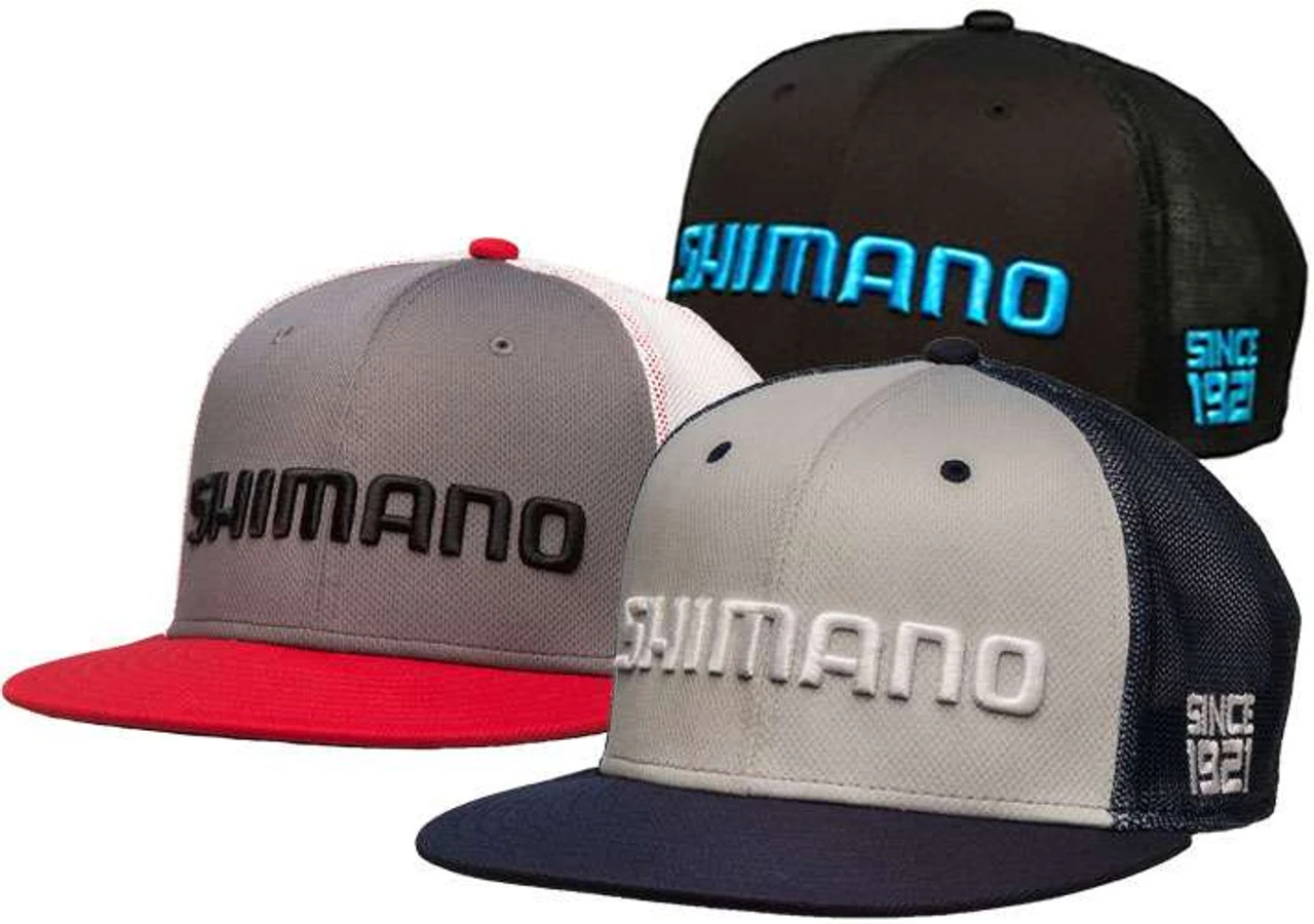 Shimano Flat Bill Hat 3 Shimano Flat Bill Hat