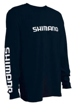 Shimano Logo Cotton Long Sleeve T-Shirts -Fishing Promotion Store shimano logo cotton long sleeve t shirts 18403.1651243776