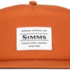 Simms Unstructured Flat Brim Cap - Simms Orange -Fishing Promotion Store simms unstructured flat brim cap simms orange 51258.1651453938.386.513